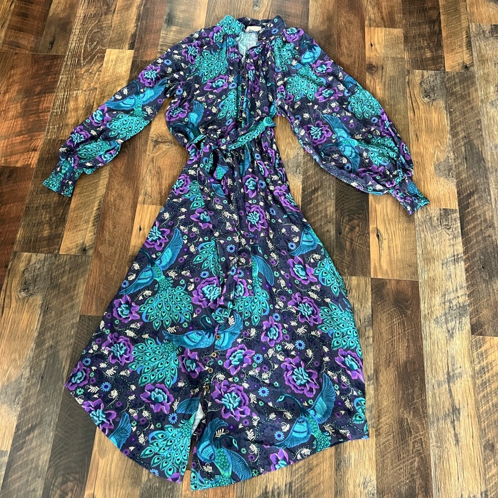 NWT Spell Boheme Button Through Baltic Dress - Picture 10 of 16